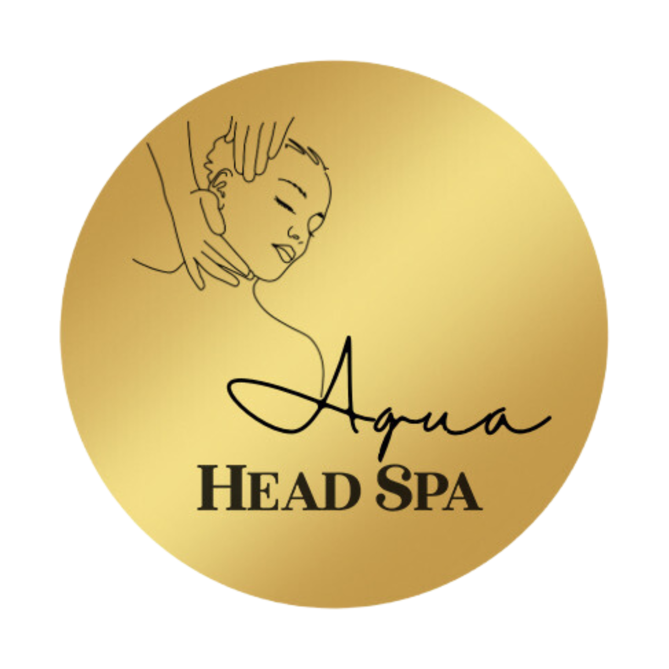 aqua head spa logo